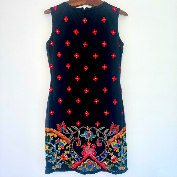 Vintage Diane Freis Beaded Dress - Picture 2 of 8